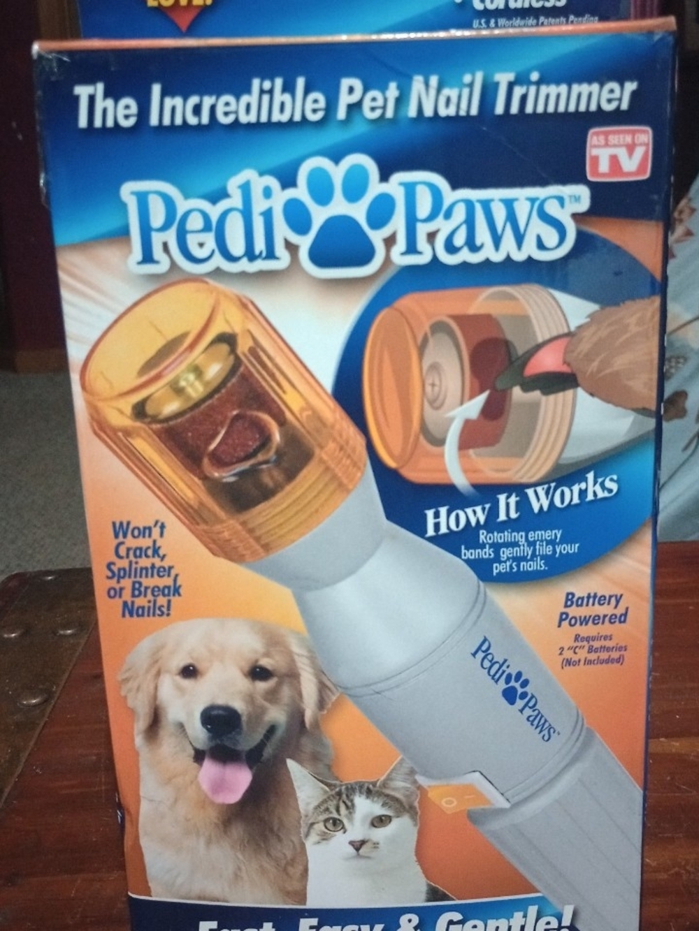 Pet Nail Trimmer - White and Orange